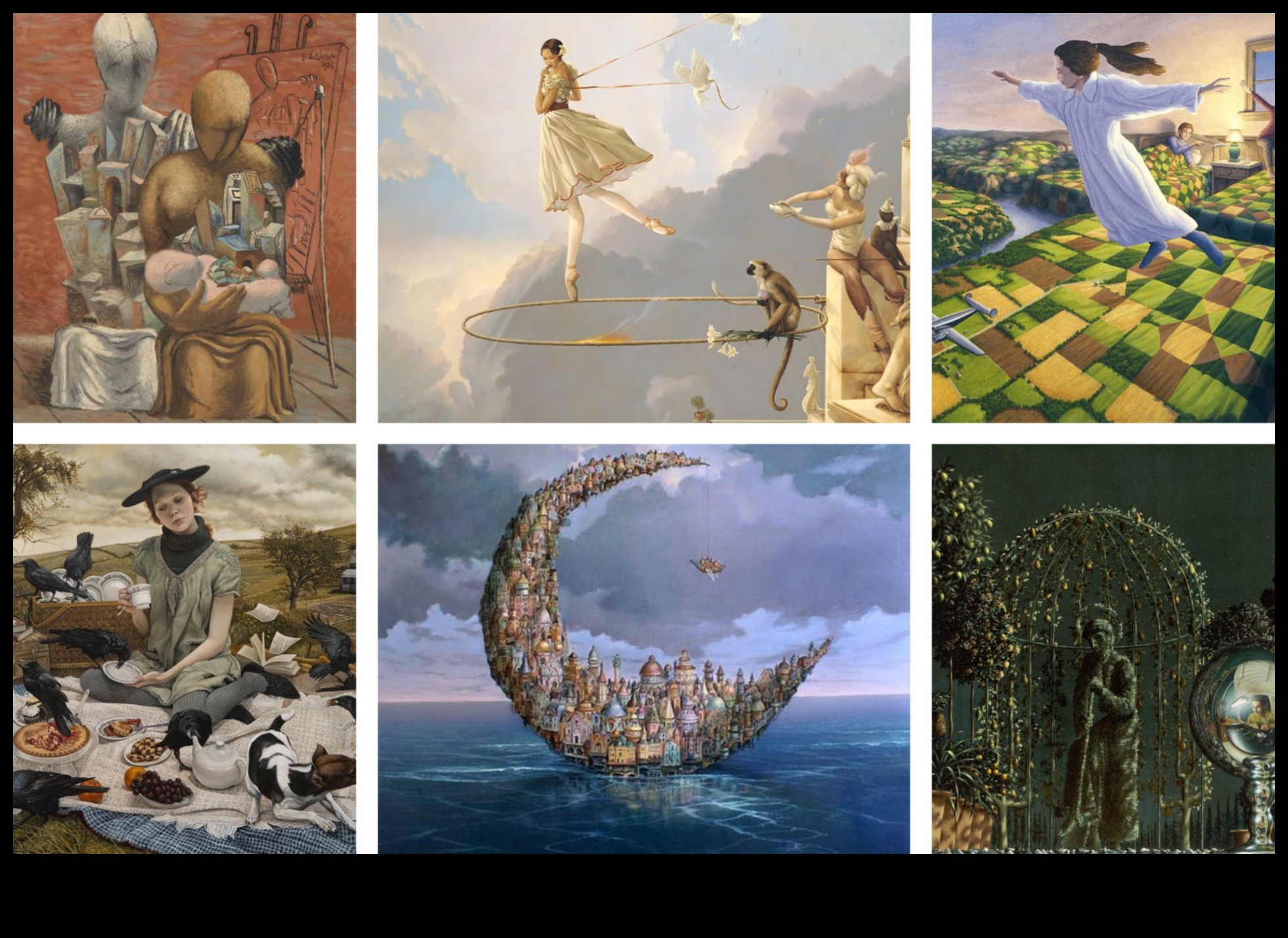 Εικονογραφημένο Fantasia που συγχωνεύει τα θαύματα της φαντασίας με τον ρεαλισμό της τέχνης 3 Illustrated Fantasia: Merring the Wonders of Fantasy with the Realism of Art