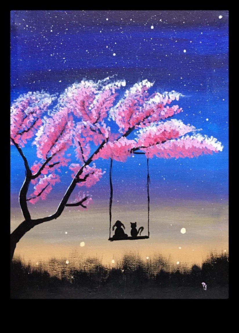 Moonlit Meadows: Ethereal Landscapes under Night Skies