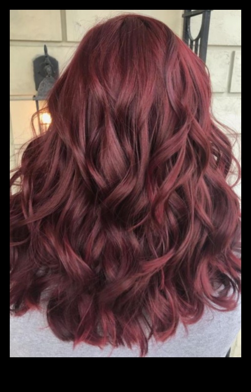 Celestial Crimson: Red and Aburn Hair Inspirations for a Stellar look