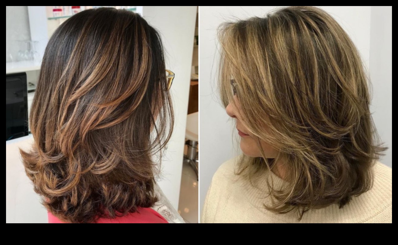 Στρώματα με υφή: Αγκαλιασμένη διάσταση στα μεσαίου μήκους μαλλιά σας