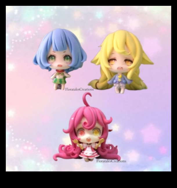 Chibi Charm: Crafting Adorable Miniature Manga Characters