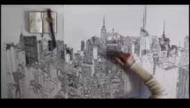 Ορίζοντες με μελάνι που εφευρίσκουν εντυπωσιακά σχέδια αστικού τοπίου 2 Ορίζοντες με μελάνι: Δημιουργία εντυπωσιακών σχεδίων αστικού τοπίου