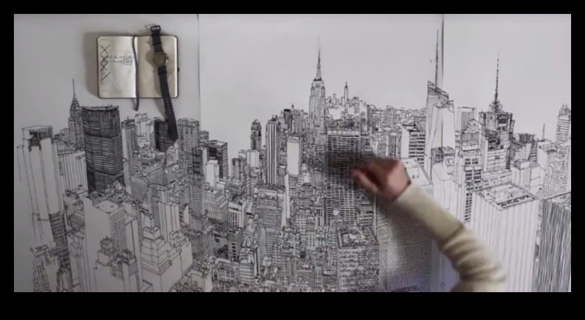 Ορίζοντες με μελάνι: Δημιουργία εντυπωσιακών σχεδίων αστικού τοπίου