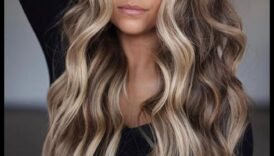 Bold Balayage: Δραματικά Highlights και Lowlights για Διάσταση